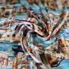 Tesatura din matase naturala cu elastan -  peisaj reinterpretat Venetia