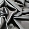 Tesatura crepe de chine din mătase naturală cu elastan double face - design uni