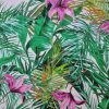Tesătură crepe de chine din mătase naturală -  design exotic