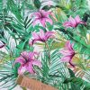 Tesătură crepe de chine din mătase naturală -  design exotic
