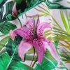 Tesătură crepe de chine din mătase naturală -  design exotic