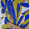 Tesatura voal din matase naturala cu elastan  - design exotic