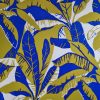 Tesatura voal din matase naturala cu elastan  - design exotic