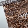 Tesatura crepe de chine din matase naturala  - animal print