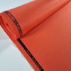 Stofa din lana cu elastan - design uni, Portocaliu – orange
