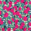 Țesătură din dantela plină - design floral