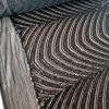 Broderie cu paiete marunte pe tulle elastic, Negru
