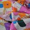 Tesatura crepe de chine din matase naturala – imprimeu  floral