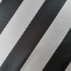 Tesatura tafta - tip  mikado cu design liniar, Gri, Negru - imagine 4