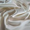Tesatura crepe uni tip double face , satinat - mat, Crem deschis - imagine 2