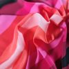 Tesatura din matase naturala - crepe de chine cu design Multicolor - imagine 7