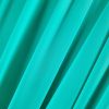 Tesatura fină,  elastica din lycra - design uni, Verde smarald - imagine 4
