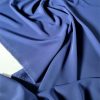 Tesatura premium elastica tip crepe fin – design uni, Bleumarin - imagine 2