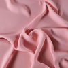 Tesatura premium elastica tip crepe fin – design uni, Roz piersiciu - imagine 3