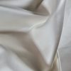 Tesatura tip tafta douchesse - double face, Ivoire - imagine 5