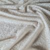 Dantela Chantilly - design floral , Crem deschis - imagine 6