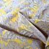 Tesatura brocart - design reliefat, Auriu/Argintiu/Galben - imagine 4