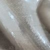 Tesatura cu paiete incolore - translucide pe suport Organza design uni, Ivoire - imagine 8