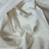 Tesatura jacquard din bumbac cu fir de lurex, Alb - imagine 6