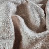 Stofă din fibre naturale - design fantezie, Bej deschis - imagine 4