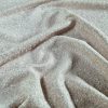Stofă din fibre naturale - design fantezie, Bej deschis - imagine 3