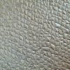 Tesatura Jacquard cu matase naturala  - design matlase, Bej Auriu cu fir Argintiu  - imagine 7