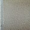 Tesatura Jacquard cu matase naturala  - design matlase, Bej Auriu cu fir Argintiu  - imagine 6