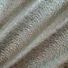 Tesatura Jacquard cu matase naturala  - design matlase, Bej Auriu cu fir Argintiu  - imagine 5