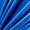 Tesatura de catifea din fibre naturale  - design uni, Albastru cobalt - imagine 6