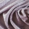 Stofa mixta cu viscoza și fir lurex - design fantezie, Mov deshis - imagine 6
