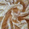 Stofă din fibre naturale - design fantezie, Galben/Bej/Ivoire