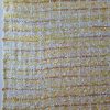 Stofă din fibre naturale - design fantezie, Galben/Bej/Ivoire - imagine 3