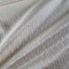 Tesatura Jacquard din matase naturala  - design royal uni, Ivoire - imagine 10