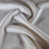 Tesatura Jacquard din matase naturala  - design royal uni, Ivoire - imagine 9