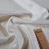 Tesatura Jacquard din matase naturala  - design royal uni, Ivoire - imagine 8