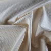 Tesatura Jacquard din matase naturala  - design royal uni, Ivoire - imagine 4