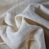 Tesatura Jacquard din matase naturala  - design royal uni, Ivoire