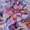 Broderie cu paiete pe tulle - design floral, Lila - imagine 7