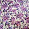 Broderie cu paiete pe tulle - design floral, Lila - imagine 9