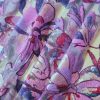 Broderie cu paiete pe tulle - design floral, Lila - imagine 6