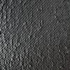 Tesatura cu paiete reversibile pe tulle elastic - design Snake skin, Negru - imagine 4