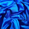Tesatura premium duchesse -  design uni, Albastru royal