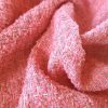 Stofă fantezie cu fir discret auriu, Roz - Coral - imagine 2