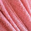 Stofă fantezie cu fir discret auriu, Roz - Coral - imagine 6