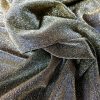 Tesatura elastica cu fir de lurex - design fantezie,  Auriu inchis - imagine 4