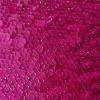 Tesatura brodata cu paiete în mod omogen - tip glossy marmelade, Cyclamen închis - imagine 4