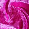 Catifea fantezie cu aspect sifonat  - design uni, Cyclamen - imagine 7