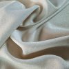 Tesatura naturala - crepe cu fir de lurex inserat, Argintiu perlat