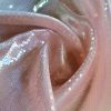 Tesatura cu paiete - translucide pe suport de organza cu design uni, Roz - imagine 4