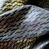 Țesătură Jacquard cu fir de lurex, Negru/Auriu